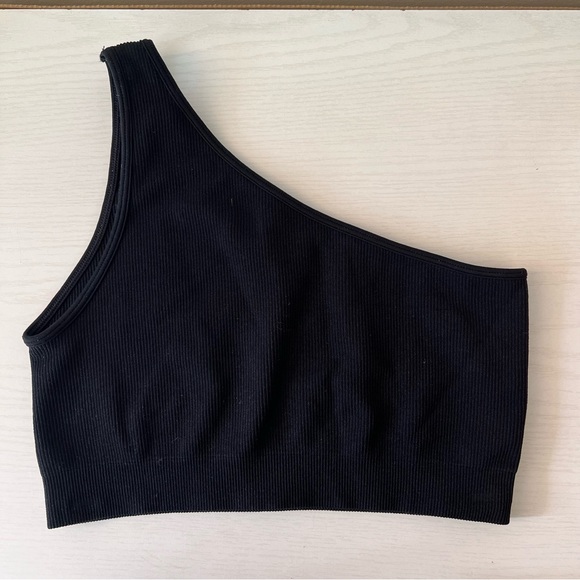 (Bundle) Set Active Sculptflex Ribbed One Shoulder Bra + Tank - Picture 2 of 7